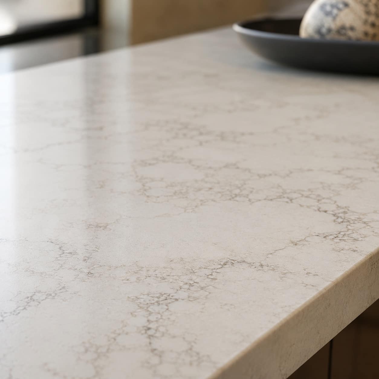 Caesarstone slab surface, close detail