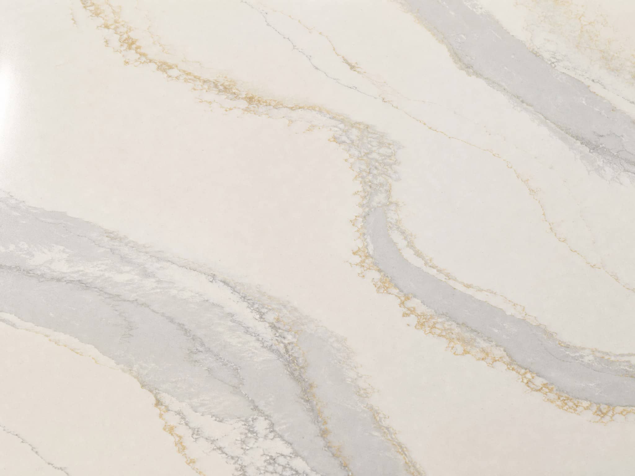 Cambria engineered quartz surface, macro detail
