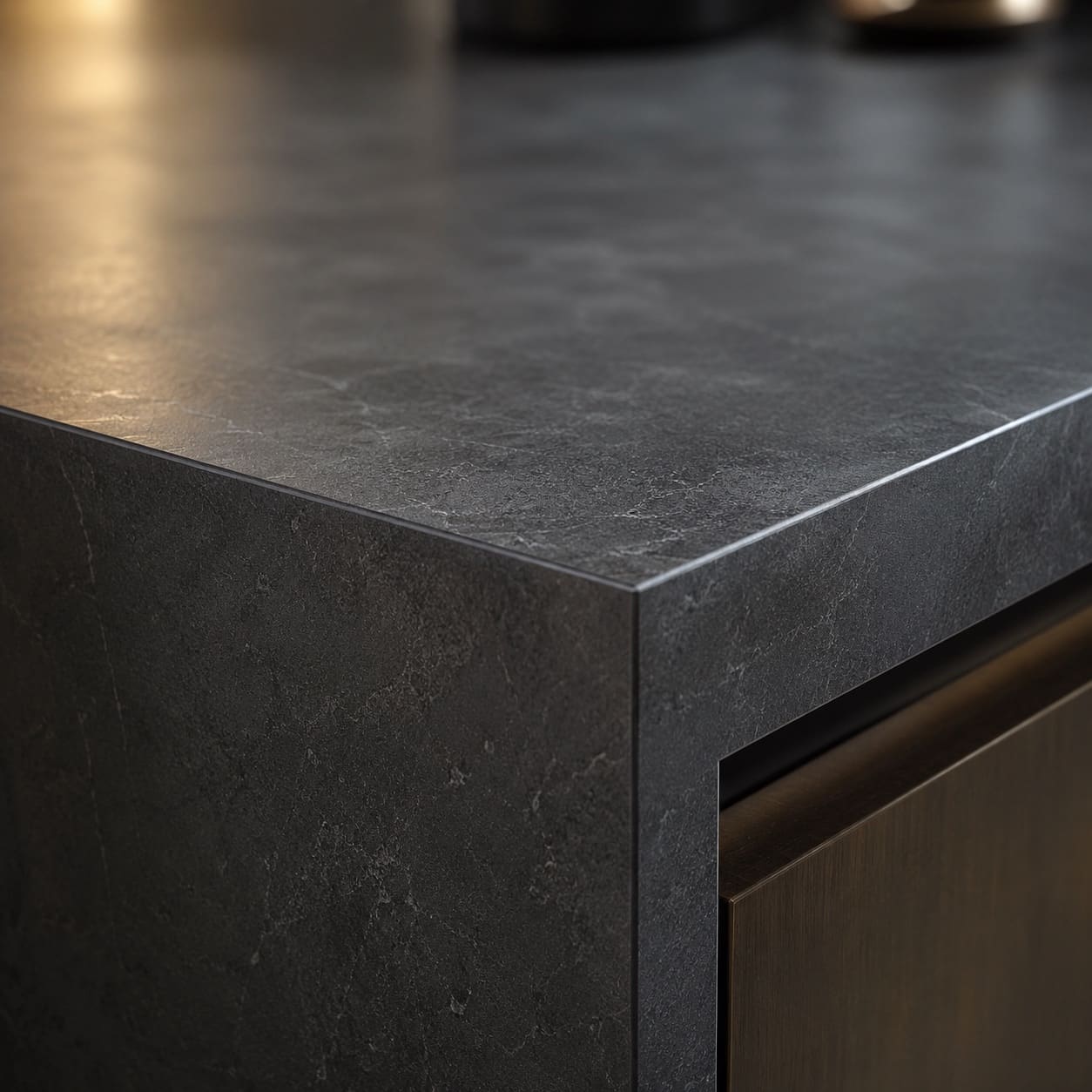Dekton ultracompact surface, macro detail